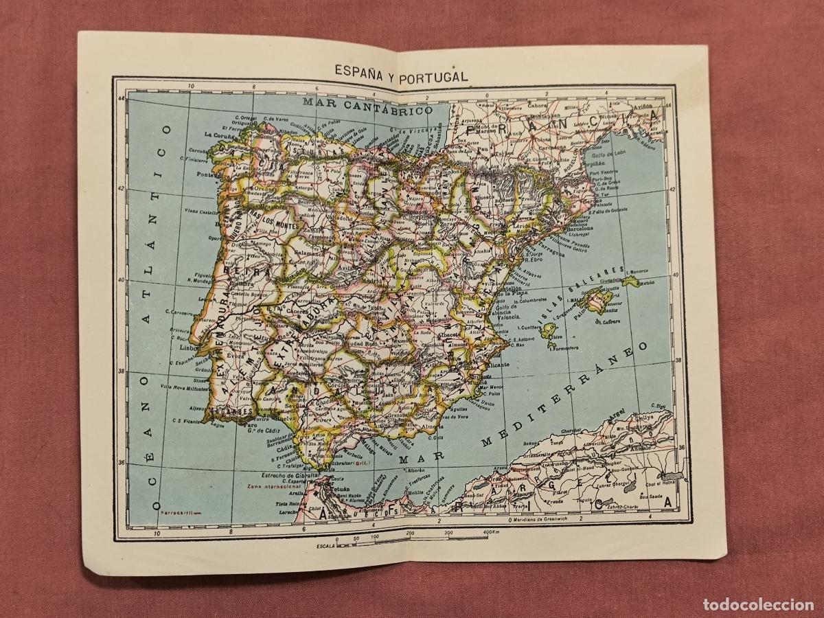 Mappe contemporanee: Mapa Antiguo Espa&ntilde;a y Portugal &ndash; Cartograf&iacute;a Pen&iacute;nsula Ib&eacute;rica Coleccionismo