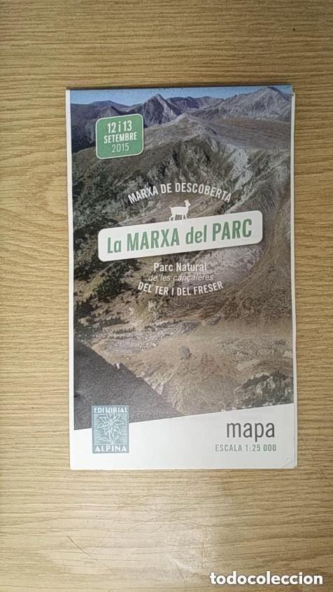 Mapas contempor&aacute;neos: MAPA EXCURSIONISTA - LA MARXA DEL PARC -MAPA SOLO SIN GUIA