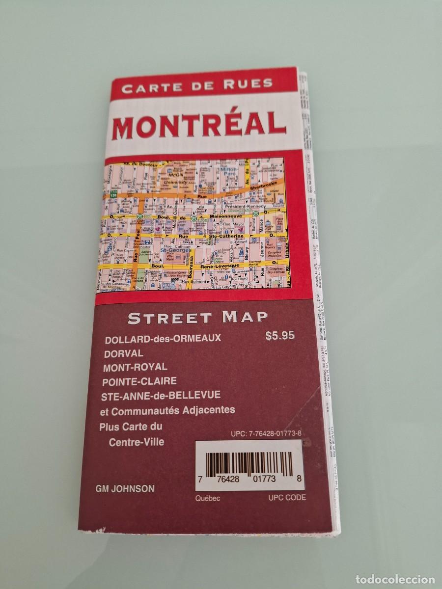 Mapas contempor&aacute;neos: MAPA DE MONTREAL - CARTE DE RUES MONTR&Eacute;AL - STREET MAP - CALLEJERO - CANAD&Aacute;