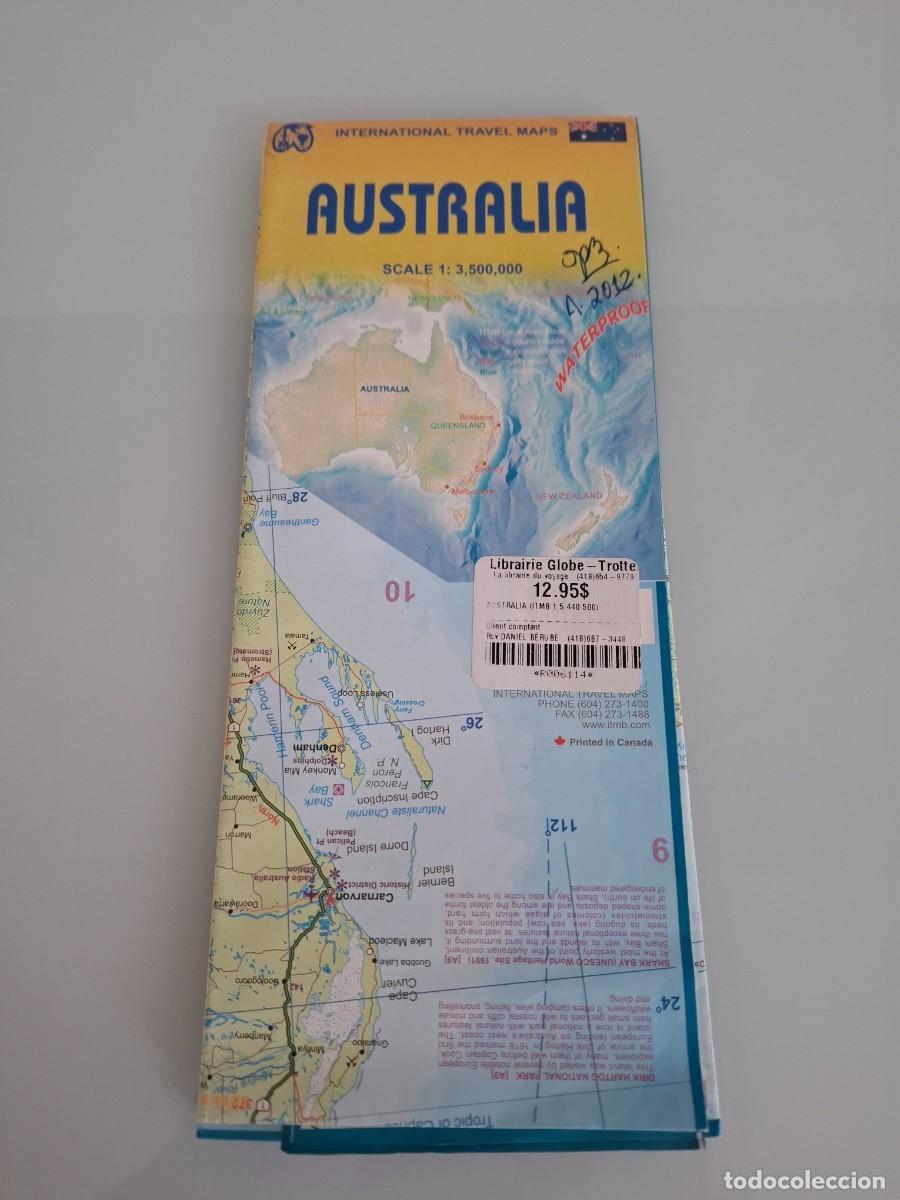 Mapas contempor&aacute;neos: MAPA DE AUSTRALIA - INTERNATIONAL TRAVEL MAPS - ESCALA 1 : 3,500,000