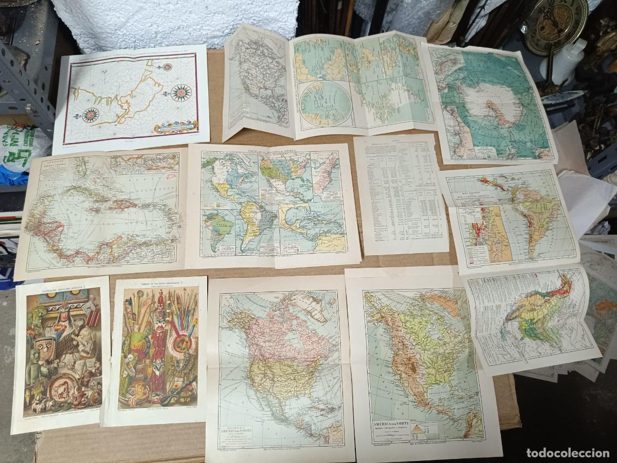 Mapas contempor&aacute;neos: LOTE 12 ANTIGUAS LAMINAS Y MAPAS DE AMERICA, HISTORIA, POBLACION, CULTURAS INDIGENAS, ANTARTIDA -P29