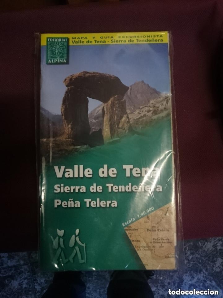 Mapas contempor&aacute;neos: MAPA Y GUIA - VALLE DE TENA - SIERRA DE TENDE&Ntilde;ERA - PE&Ntilde;A TELERA