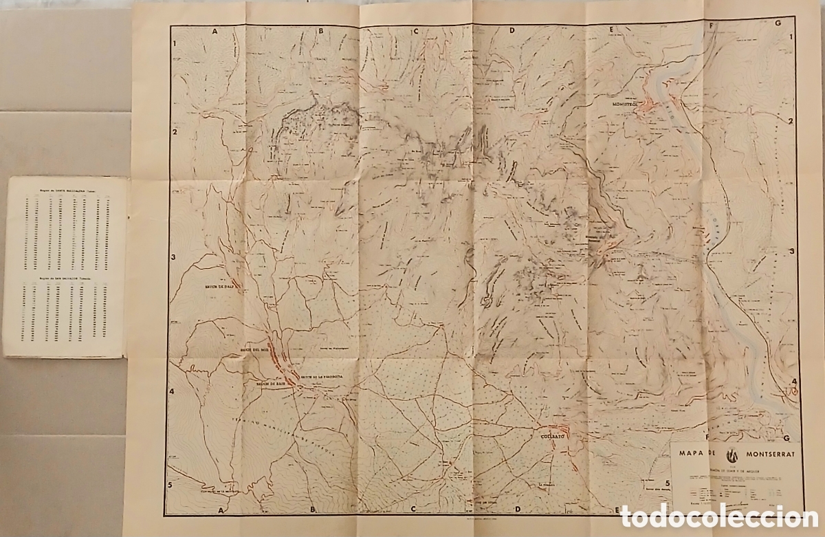Mapas contempor&aacute;neos: Mapa de Montserrat, Ramon de Semir y de Arquer - Foto 4