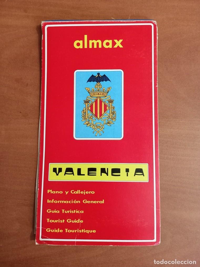 Mapas contempor&aacute;neos: Plano callejero de Valencia &ndash; Almax &ndash; Gu&iacute;a tur&iacute;stica desplegable -multiling&uuml;e -Edici&oacute;n Almax
