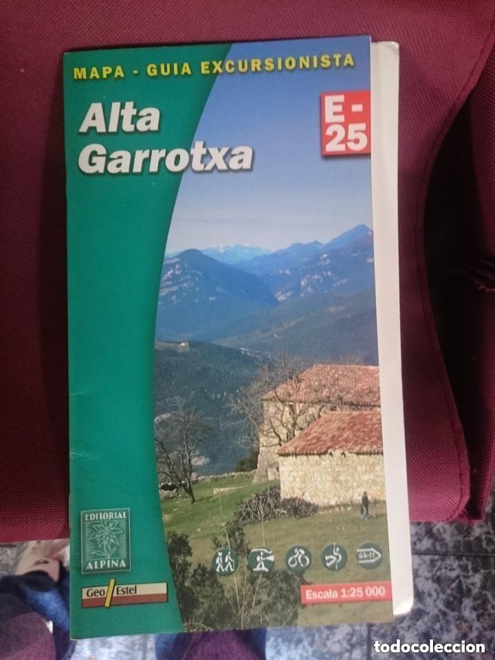Mapas contempor&aacute;neos: GUIA EXCURSIONISTA ALTA GARROTXA - SIN MAPA - SOLAMENTE LA GUIA .Editorial Alpina - Senderismo y