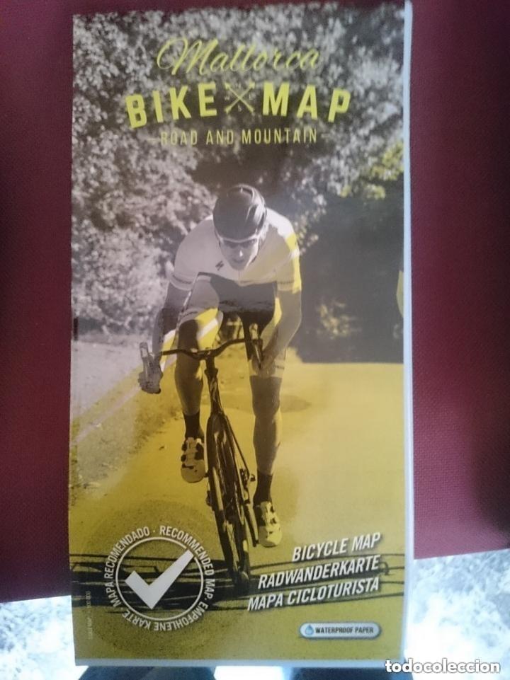 Mapas contempor&aacute;neos: Mapa cicloturista Mallorca Bike Map Road and Mountain &ndash; Bicycle Map Radwanderkarte - Mallorca - Bike