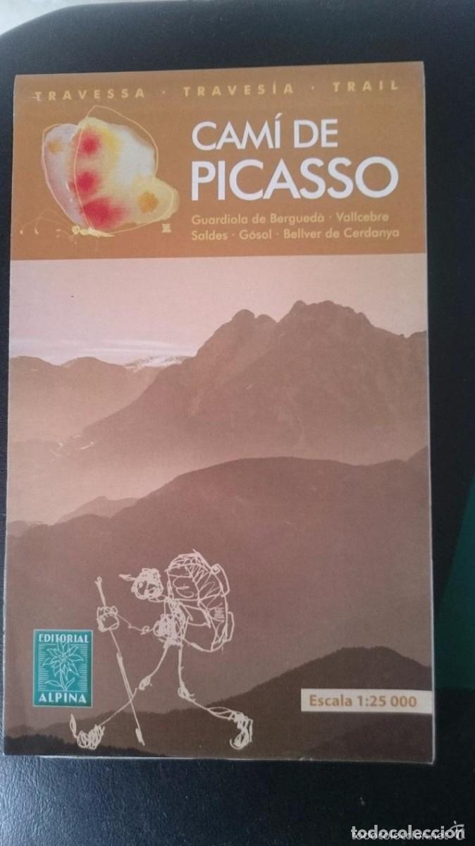 Mapas contempor&aacute;neos: Mapa excursionista Cam&iacute; de Picasso Guardiola de Bergued&agrave; Vallcebre Saldes G&oacute;sol Bellver de Cerdanya