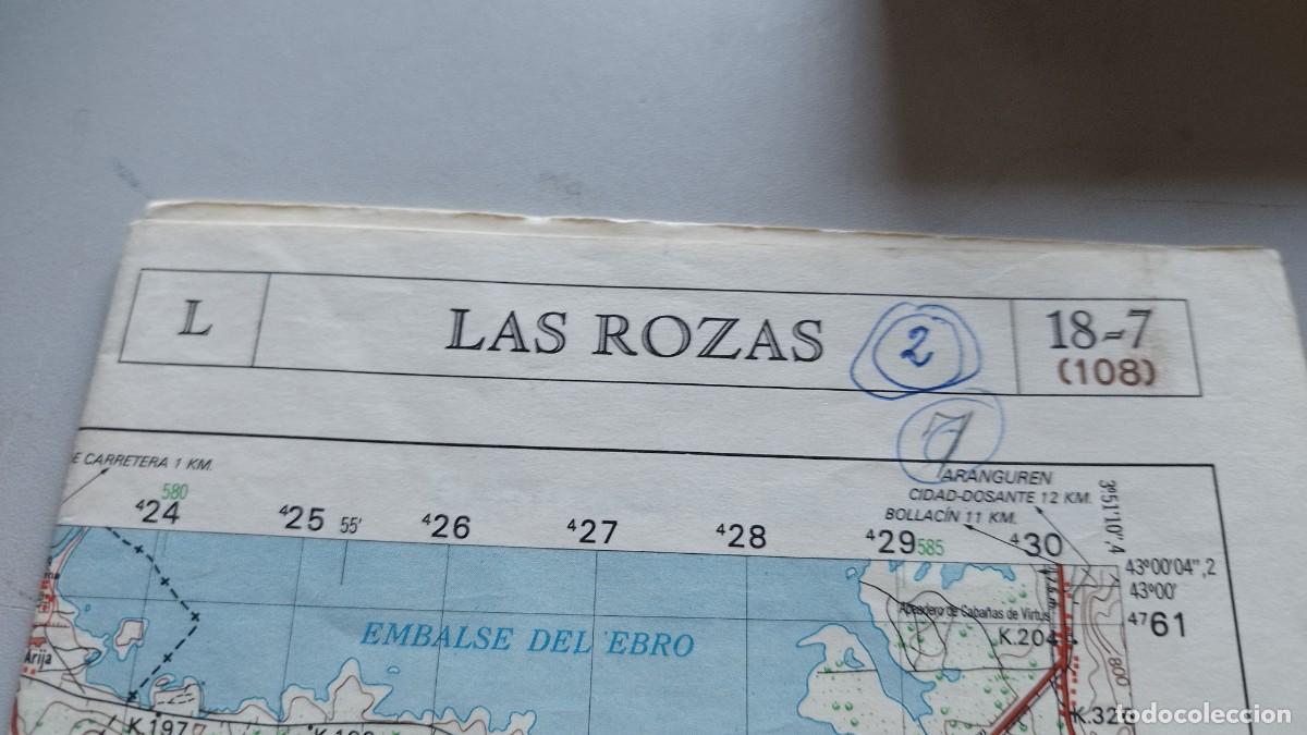 Mapas contempor&aacute;neos: LA ROZAS 18-7 / 108 / GRAV37 / MAPA TOPOGRAFICO SERVICIO GEOGRAFICO EJERCITO