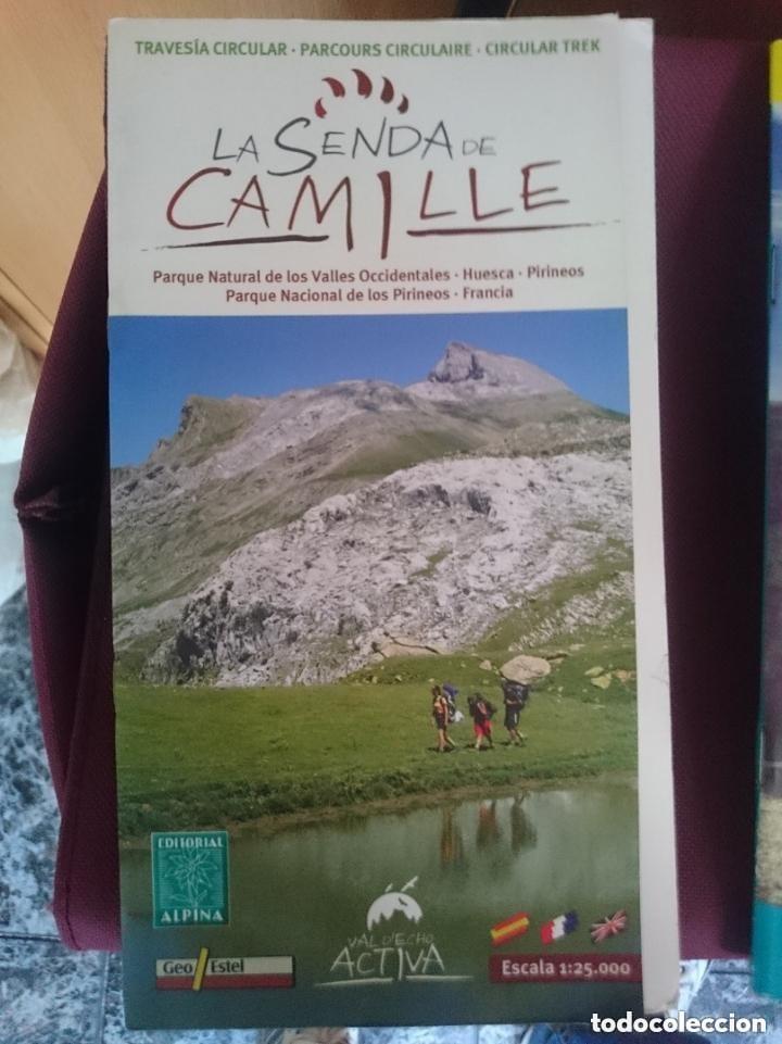 Mapas contempor&aacute;neos: GUIA EXCURSIONISTA LA SENDA DE CAMILLE -PIRINEOS -SIN MAPA-SOLAMENTE LA GUIA -Edi.Alpina Parque