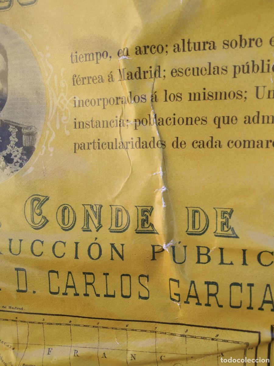 Mapas contempor&aacute;neos: Mapa de Espa&ntilde;a estad&iacute;stico administrativo - Foto 3