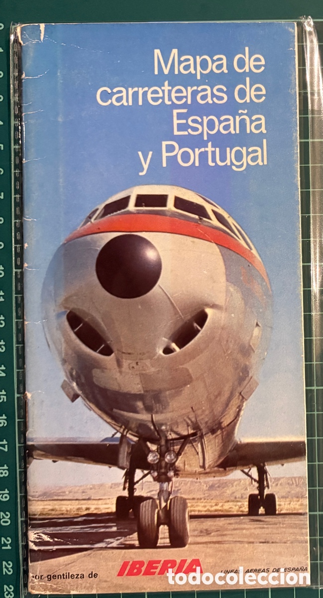 Mapas contempor&aacute;neos: (L995) Librillo Mapas Carreteras Espa&ntilde;a y Portugal - Iberia - Ediciones Rumbo (c. 1968)