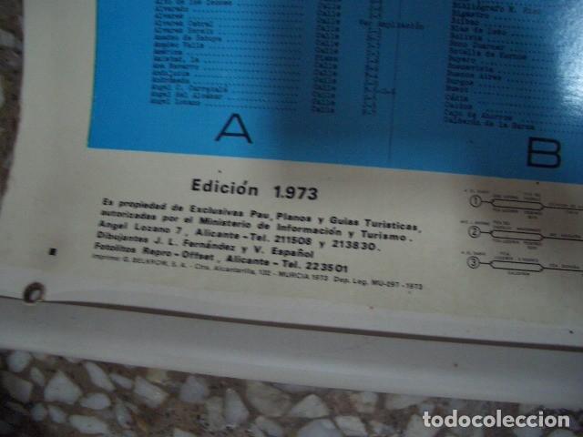 Mapas contempor&aacute;neos: Plano de Alicante de 1973 - Foto 4