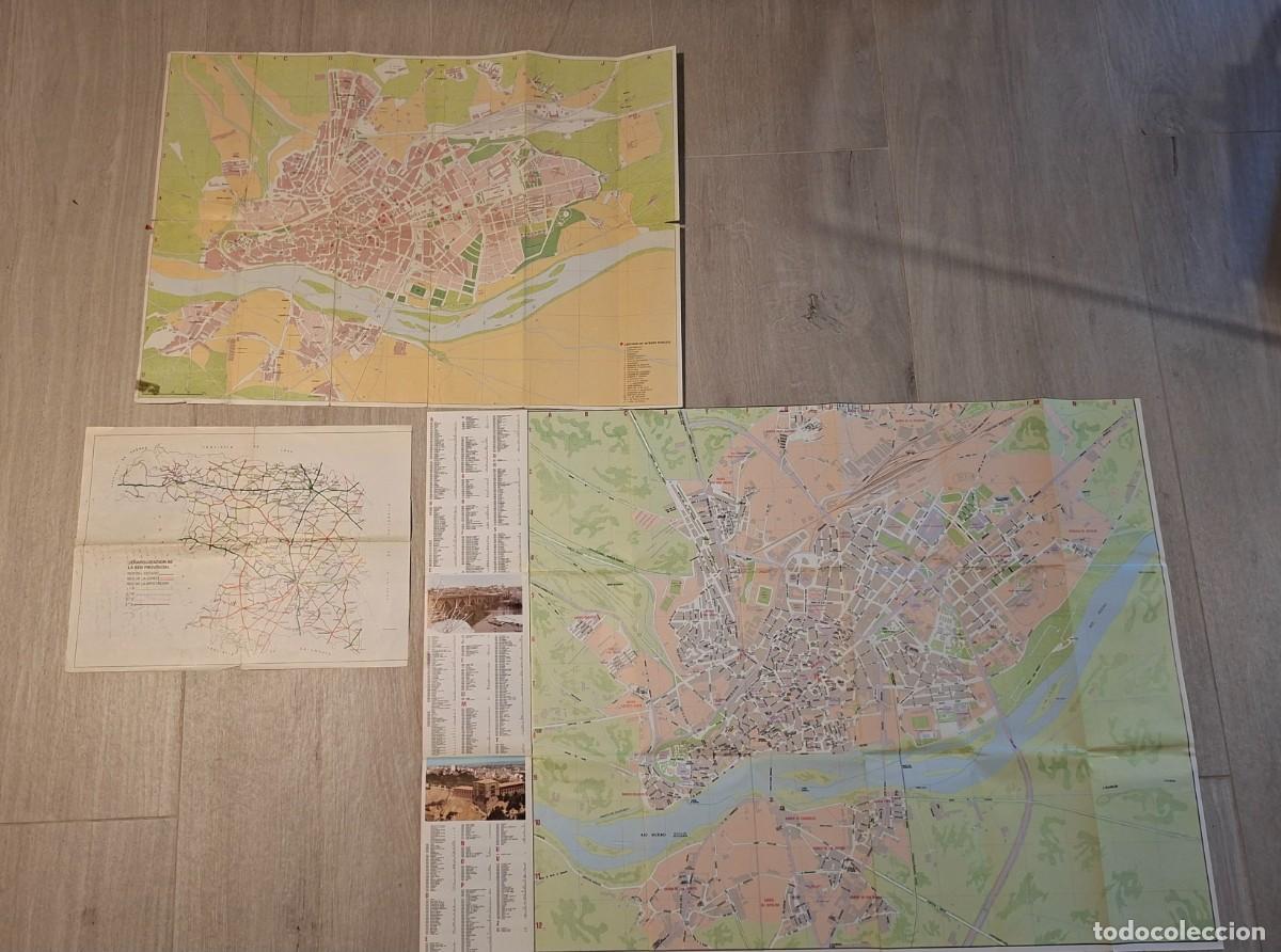Contemporary maps: LOTE MAPAS PLANOS ZAMORA CIUDAD Y PROVINCIA.