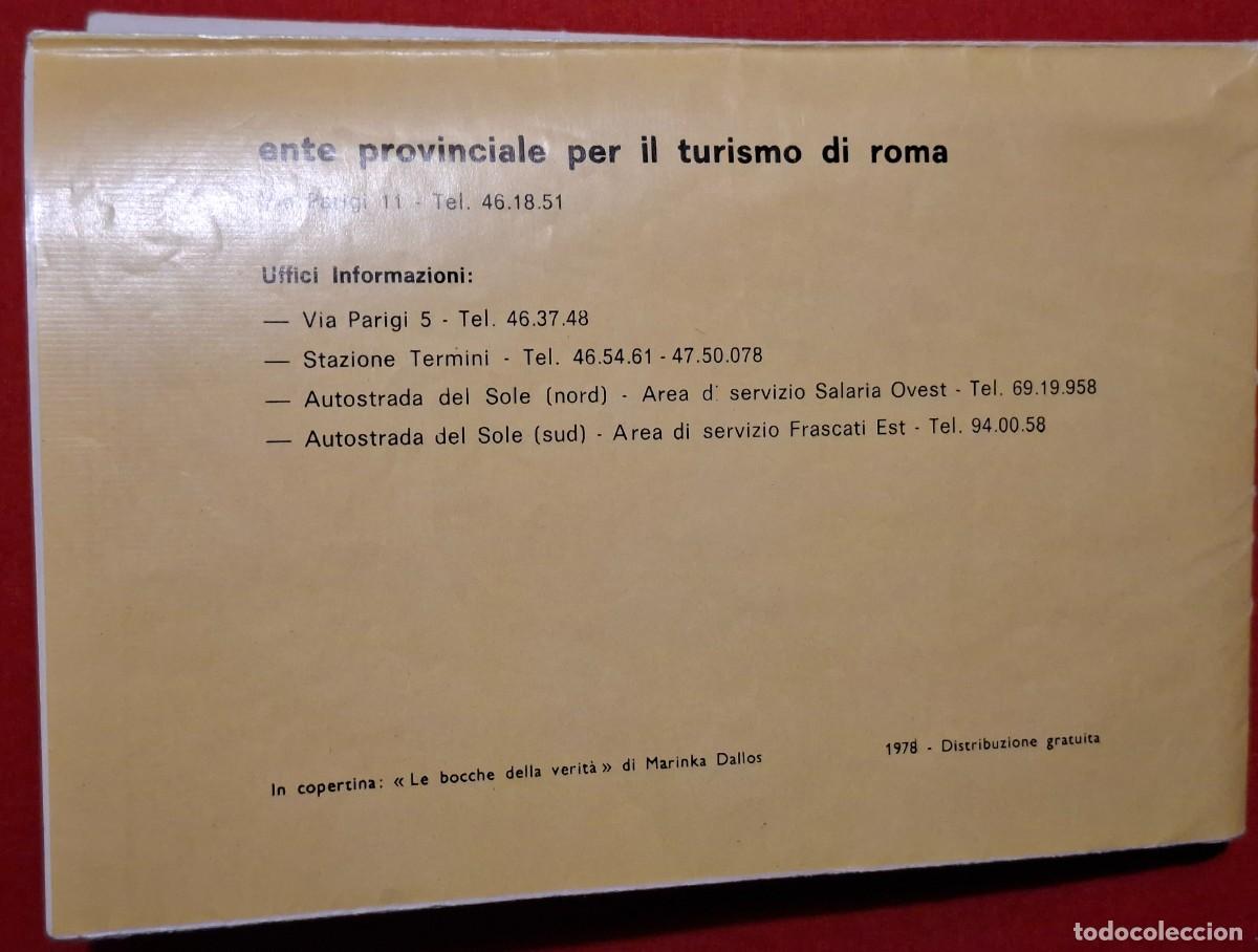 Mapas contempor&aacute;neos: PLANO MAPA ROMA ITALIA 1973 - Foto 8