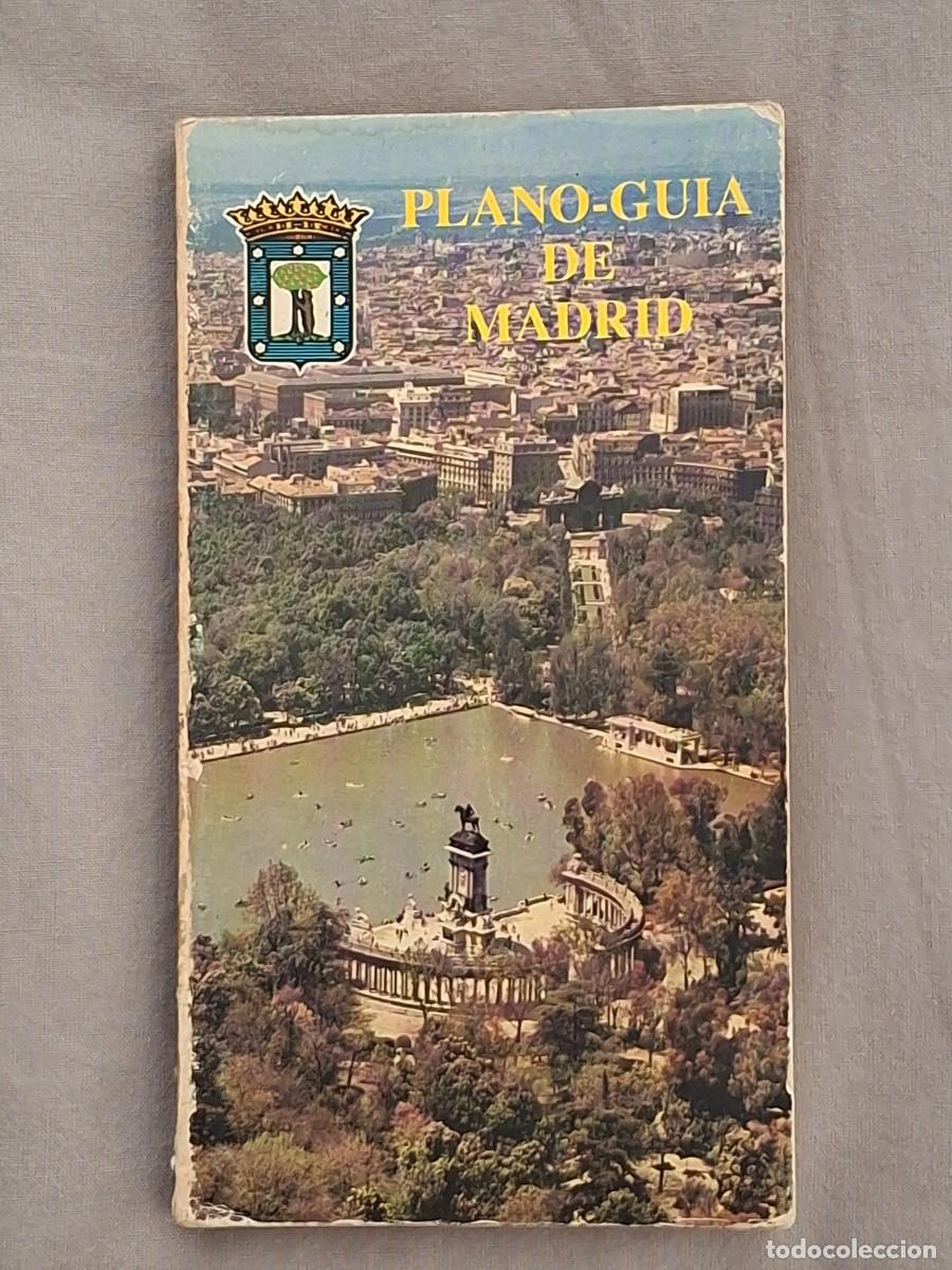 Mapas contempor&aacute;neos: PLANO GUIA de MADRID librillo. Patronato Nacional Turismo.1984 Presentacion Tierno Galv&aacute;n.