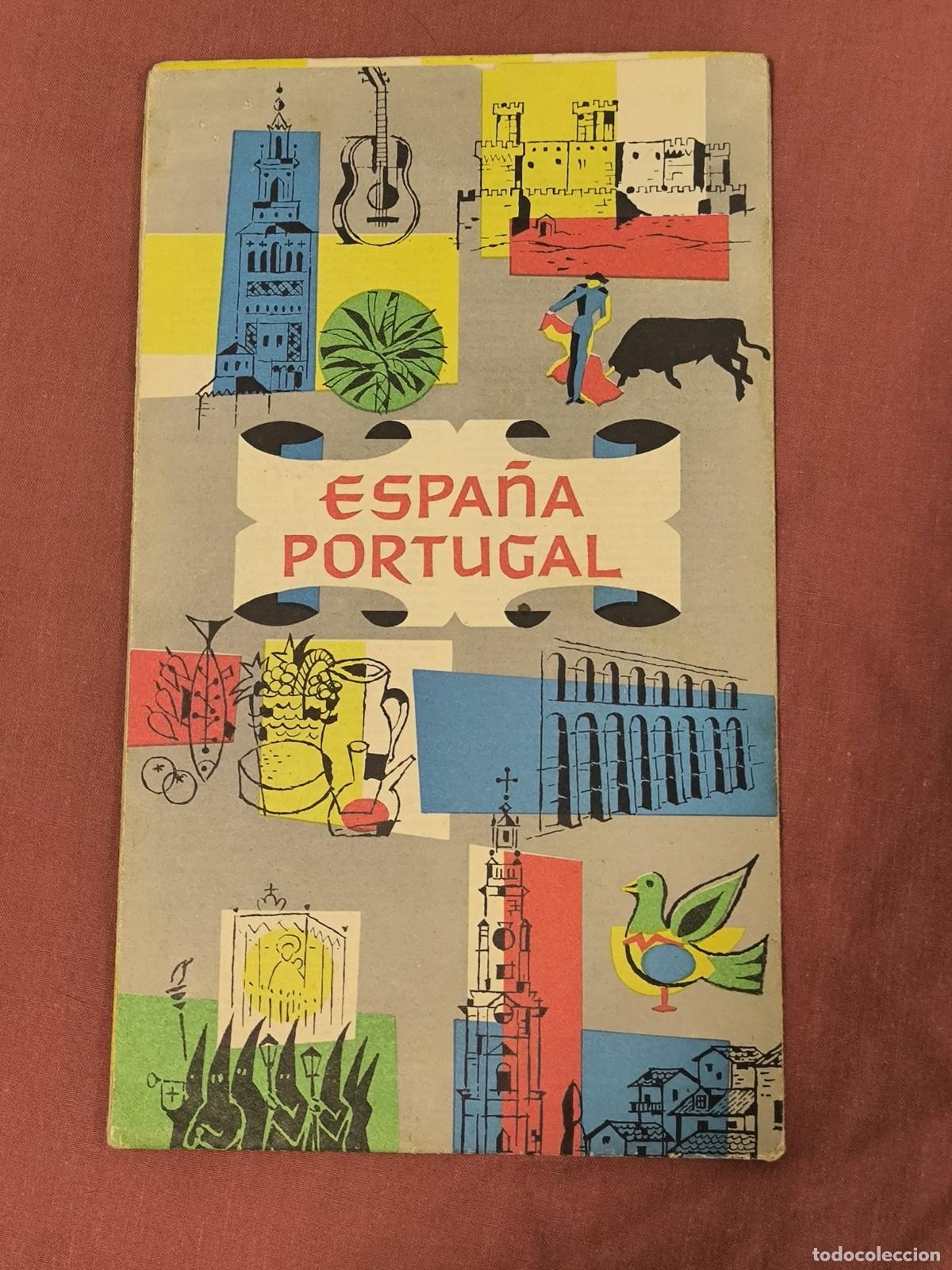 Contemporary maps: Antiguo Mapa Espa&ntilde;a Portugal Cartograf&iacute;a Coleccionismo
