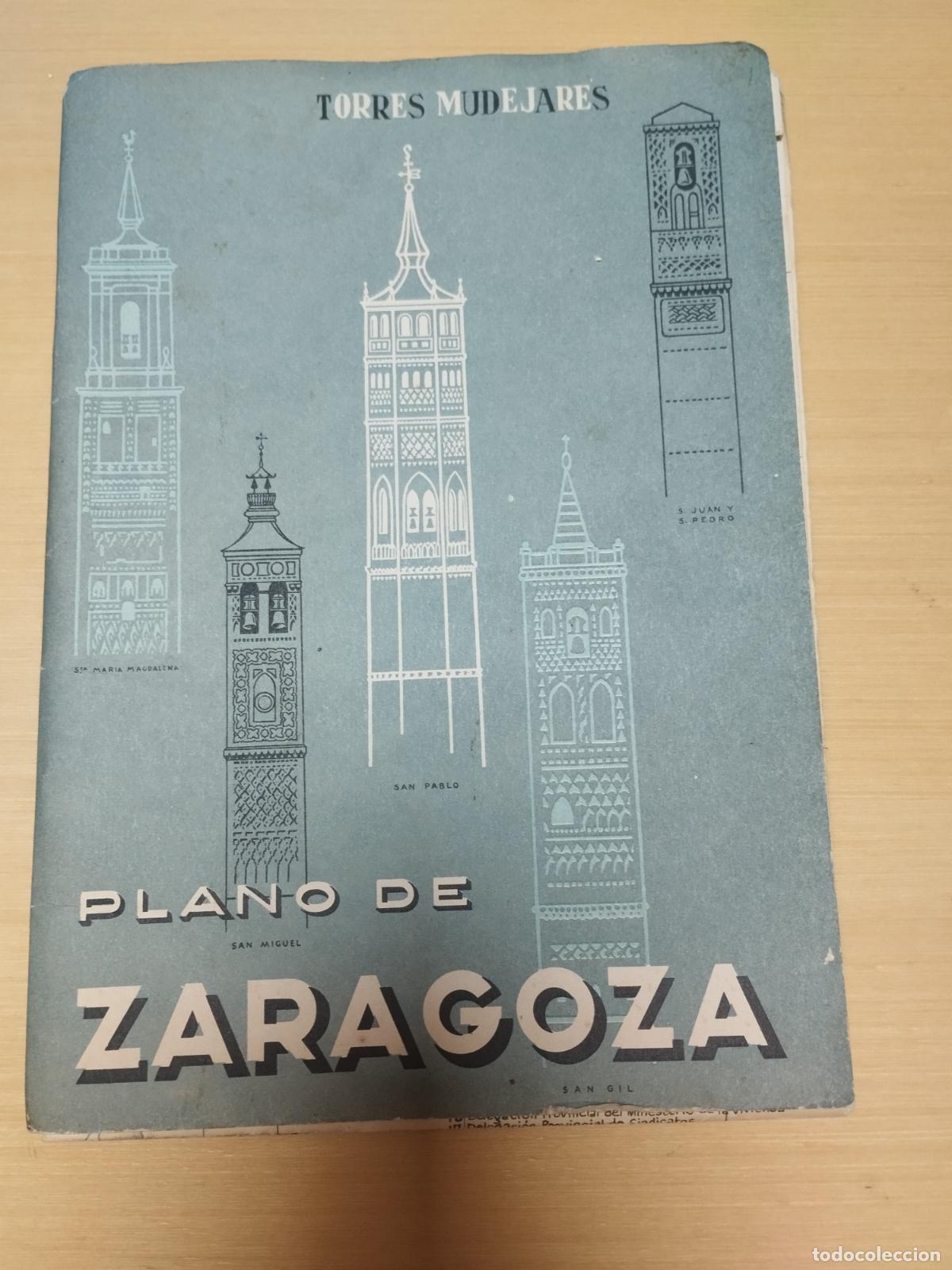 Contemporary maps: PLANO DE LA CIDAD DE ZARAGOZA 1958. EDITADO COMO OBSEQUIO POR LA CAJA DE AHORROS Y MONTE DE PIEDAD..