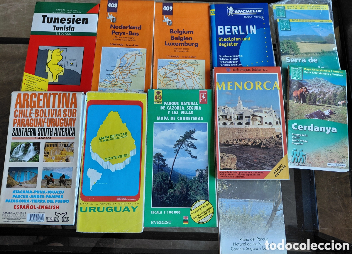 Contemporary maps: Lote mapas variados, Michelin, Race, etc