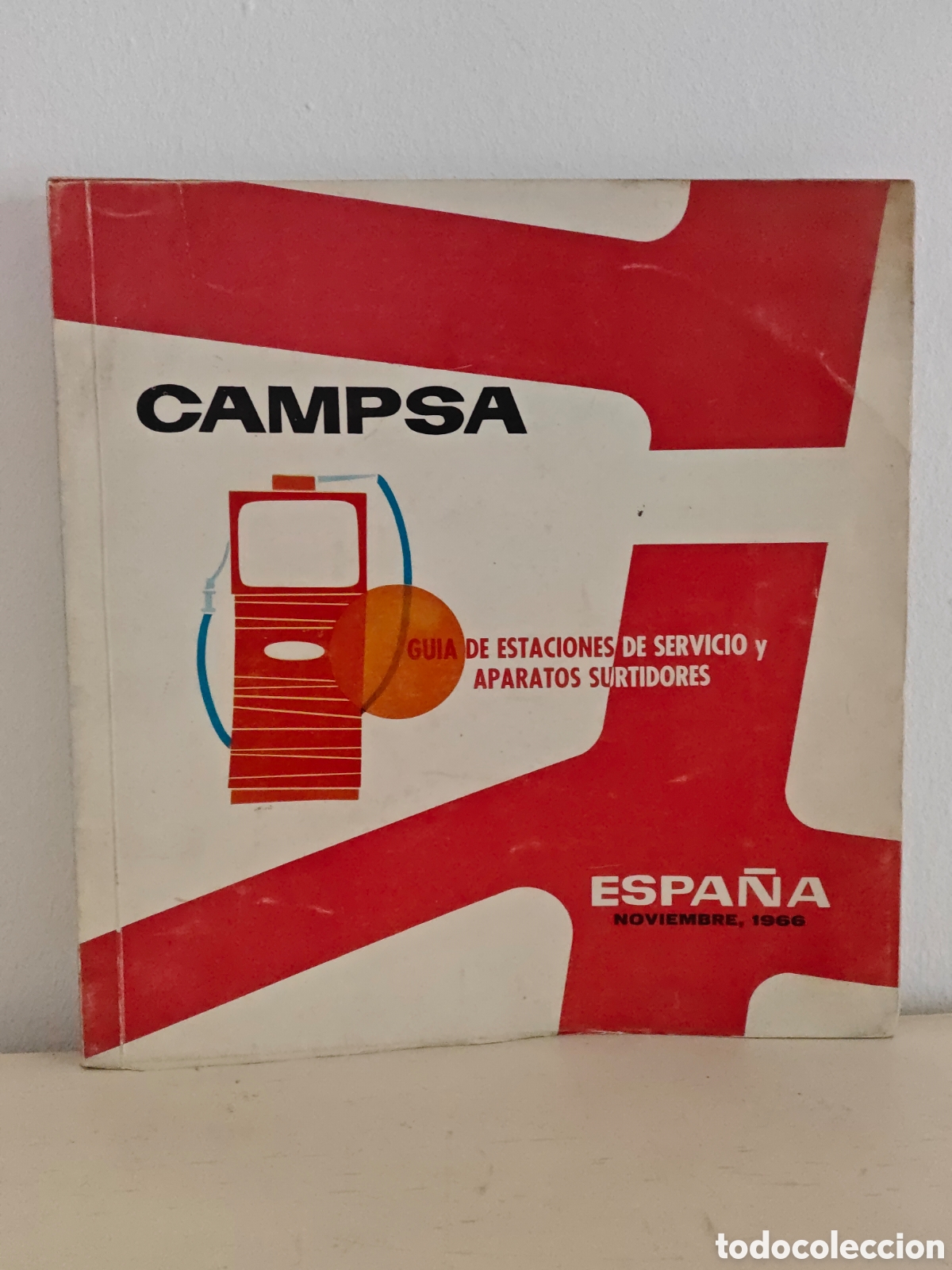 Mapas contempor&aacute;neos: CAMPSA. Guia Estaciones de Servicio. Espa&ntilde;a 1966