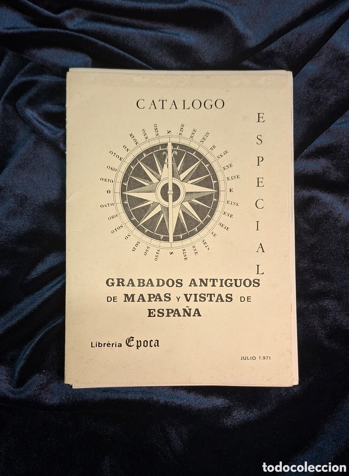 Mapas contempor&aacute;neos: Cat&aacute;logo Especial 1971 &ndash; Grabados Antiguos de Mapas y Vistas de Espa&ntilde;a (Librer&iacute;a &Eacute;poca)