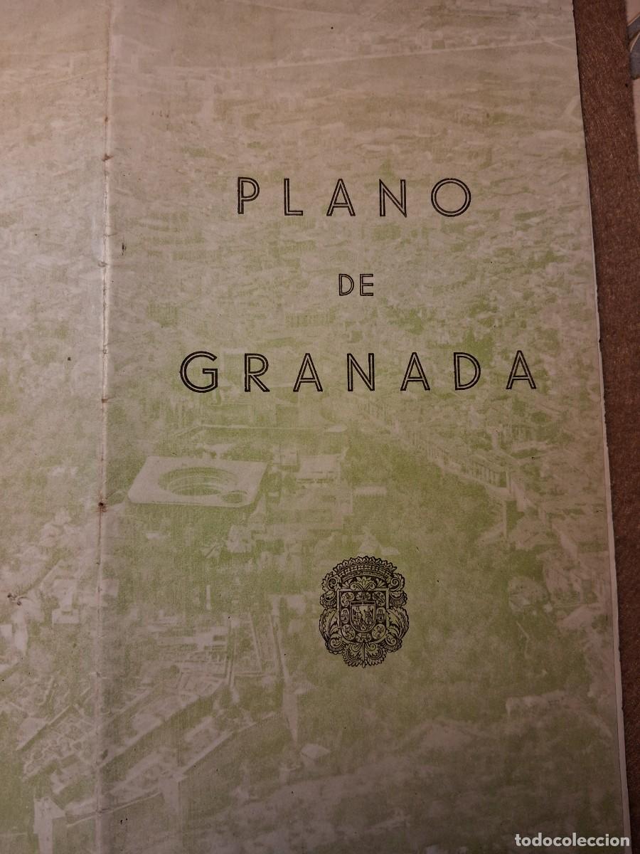 Mapas contempor&aacute;neos: PLANO DE GRANADA. POSIBLE 1962. - Foto 1