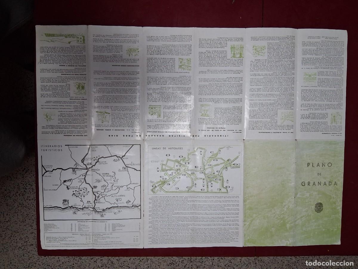 Mapas contempor&aacute;neos: PLANO DE GRANADA. POSIBLE 1962. - Foto 14