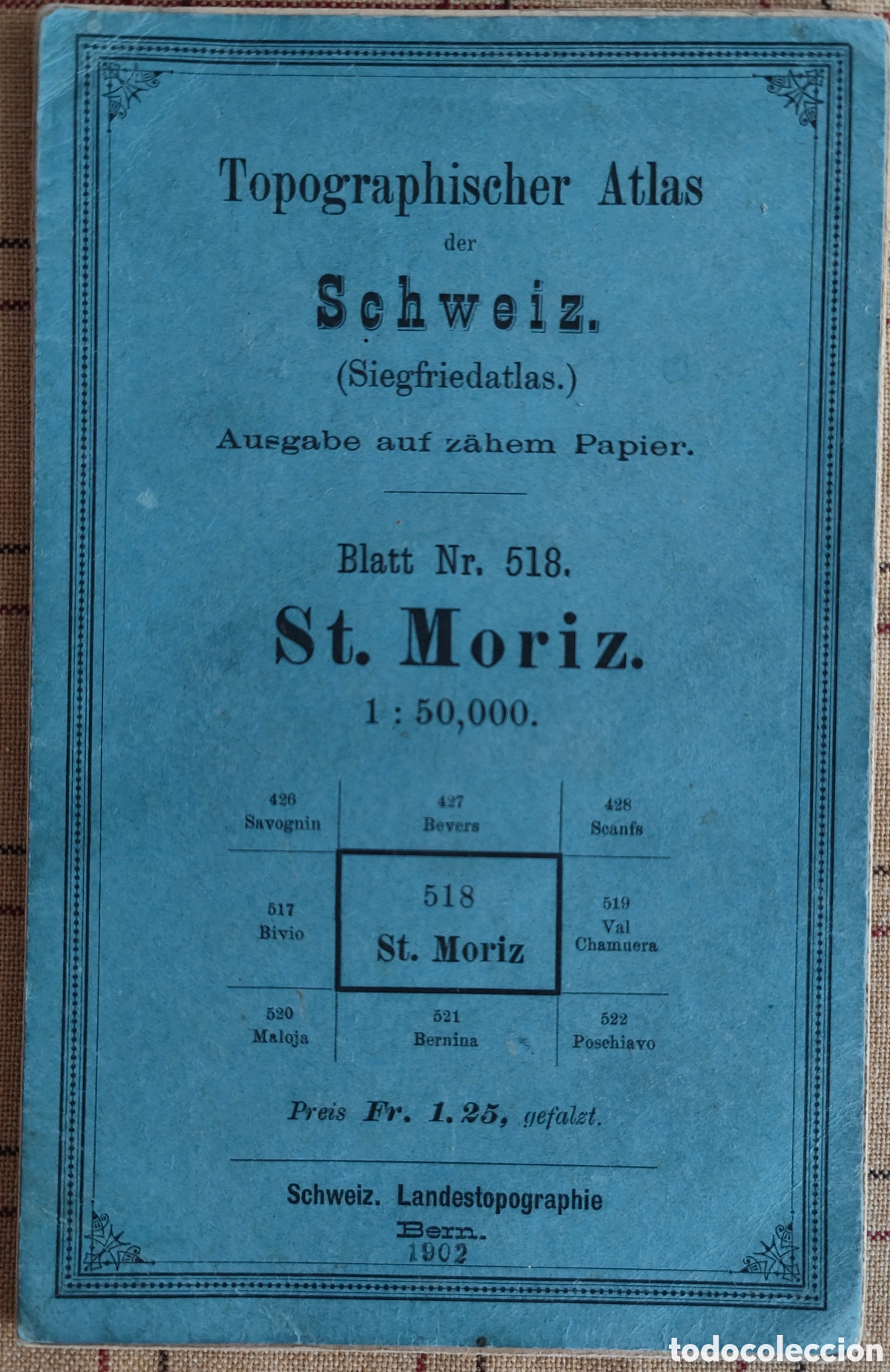 Mapas contempor&aacute;neos: :::: BS24 - TOPOGRAPHISEHER - ATLAS - SCHWEIZ -ST. MORIZ