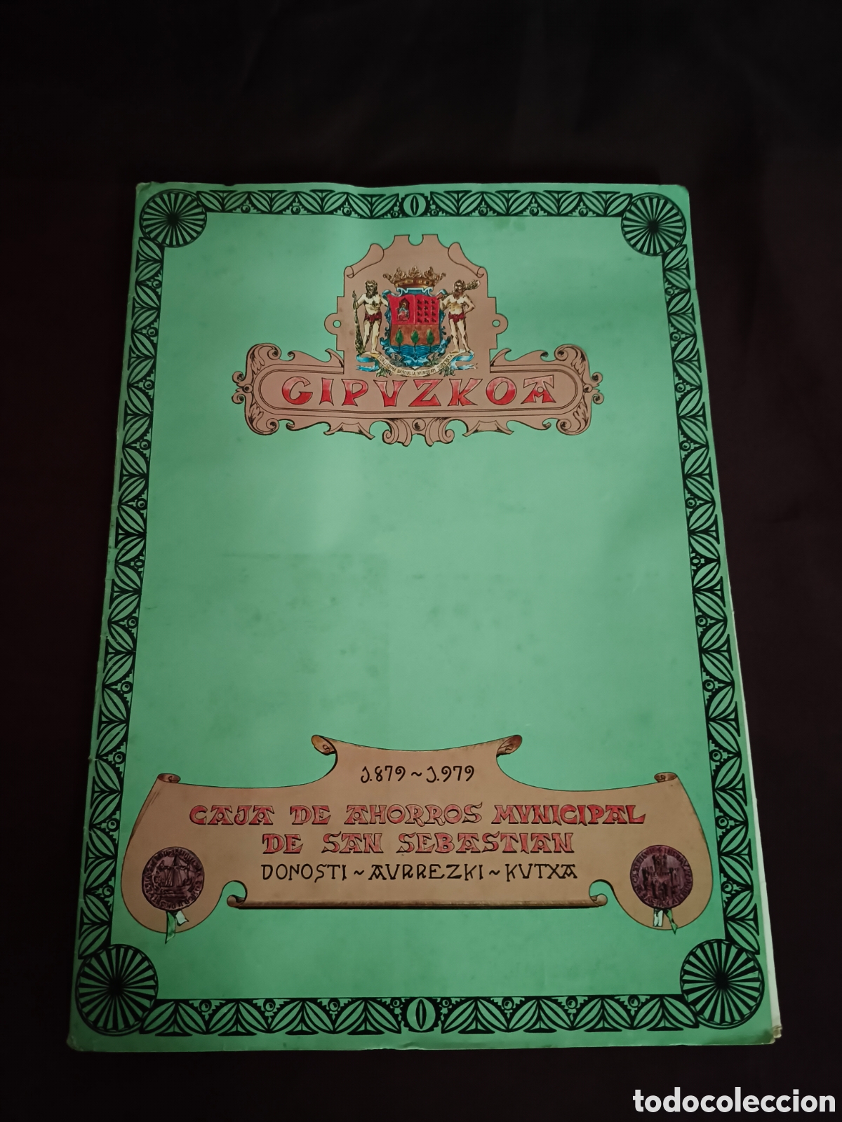 Mapas contempor&aacute;neos: Mapa Gipuzkoa 1879-1979 Caja de Ahorros Municipal de San Sebastian