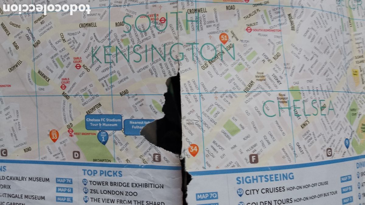 Mapas contempor&aacute;neos: LONDON FOR LESS . MAP . GUIDE . 2015 . MAPA LONDRES - Foto 4