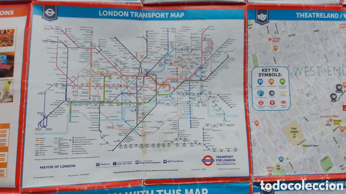Mapas contempor&aacute;neos: LONDON FOR LESS . MAP . GUIDE . 2015 . MAPA LONDRES - Foto 7