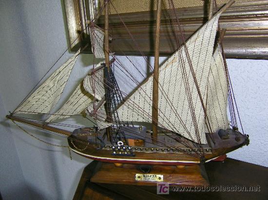 Maquetas: MAQUETA ANTIGUA DE BARCO - Foto 1