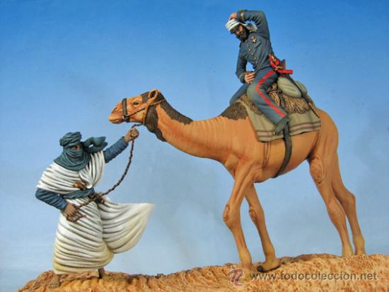 Maquetas: Ejercito Espa&ntilde;ol: Capit&aacute;n Emilio Bonelli, S&aacute;hara 1864 diorama - Foto 2