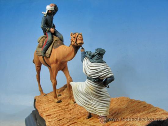 Maquetas: Ejercito Espa&ntilde;ol: Capit&aacute;n Emilio Bonelli, S&aacute;hara 1864 diorama - Foto 4
