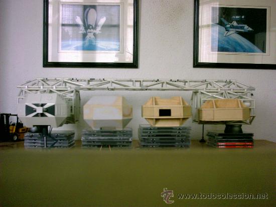 Maquetas: NAVE ESPACIAL EAGLE TRANSPORTER - AGUILA - BASE ALPHA - SPACE / ESPACIO 1999 - Foto 11