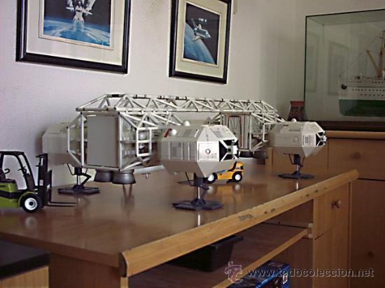 Maquetas: NAVE ESPACIAL EAGLE TRANSPORTER - AGUILA - BASE ALPHA - SPACE / ESPACIO 1999 - Foto 17