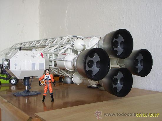 Maquetas: NAVE ESPACIAL EAGLE TRANSPORTER - AGUILA - BASE ALPHA - SPACE / ESPACIO 1999 - Foto 32