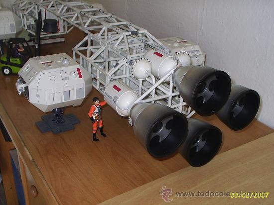 Maquetas: NAVE ESPACIAL EAGLE TRANSPORTER - AGUILA - BASE ALPHA - SPACE / ESPACIO 1999 - Foto 33