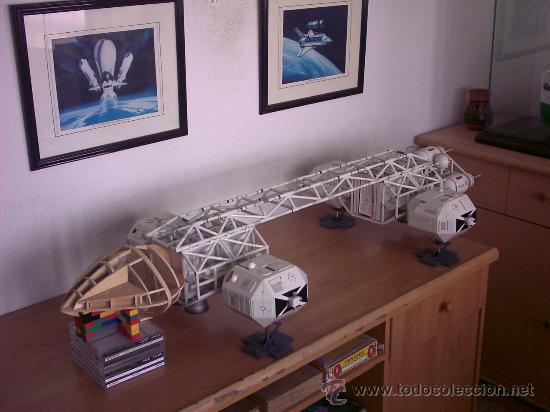Maquetas: NAVE ESPACIAL EAGLE TRANSPORTER - AGUILA - BASE ALPHA - SPACE / ESPACIO 1999 - Foto 43