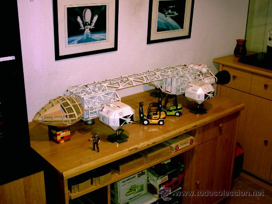 Maquetas: NAVE ESPACIAL EAGLE TRANSPORTER - AGUILA - BASE ALPHA - SPACE / ESPACIO 1999 - Foto 45