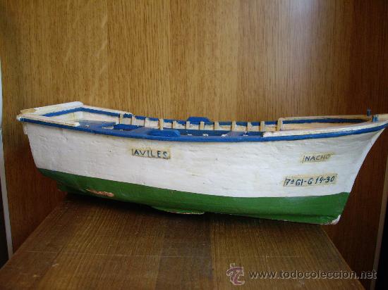 comprar Barco maqueta verde con luces Asturias,venta maqueta barco Asturias