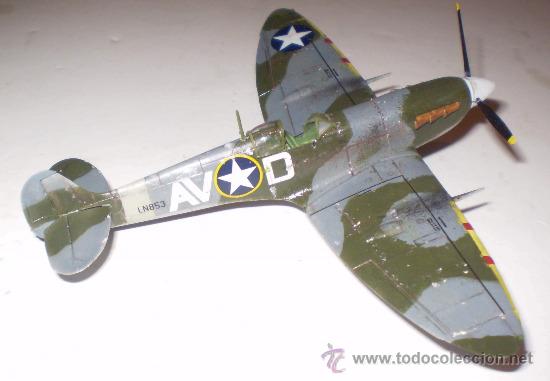 Maquetas: SUPERMARINE SPITFIRE MK.VC. USAF. ESCALA 1/72 - Foto 1