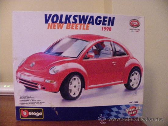 Maquetas: Volkswagen New Beetle Burago - Foto 1