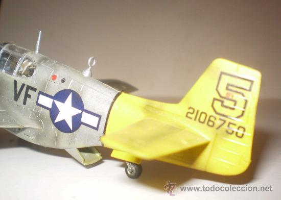 Maquetas: NORTH AMERICAN P-51C. USAF ESCALA 1/72 - Foto 7