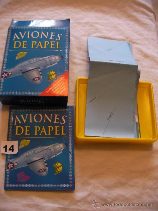 Maquetas: AVIONES DE PAPEL CON LIBRO Y OCHO PROYECTOS DE AVIONES DE PAPEL - Foto 1