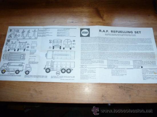 Maquetas: Instrucciones de R.A.f refuelling set Airfix - Foto 1
