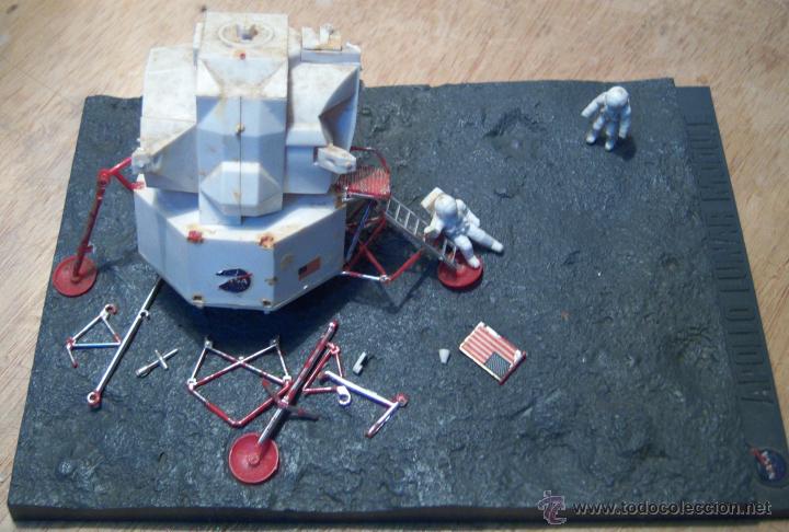 Maquetas: Apolo Modulo Lunar. Tamiya, el modelo original de 1969. Para restaurar. - Foto 1