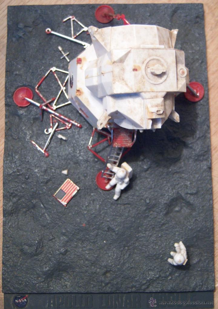 Maquetas: Apolo Modulo Lunar. Tamiya, el modelo original de 1969. Para restaurar. - Foto 2