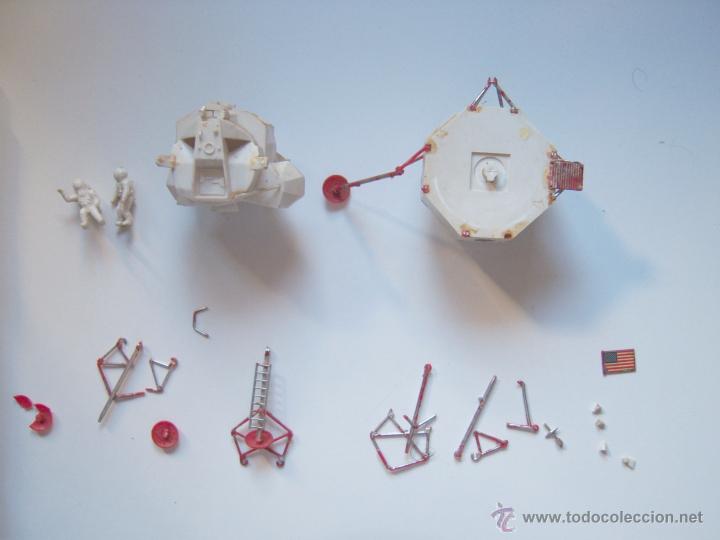 Maquetas: Apolo Modulo Lunar. Tamiya, el modelo original de 1969. Para restaurar. - Foto 17