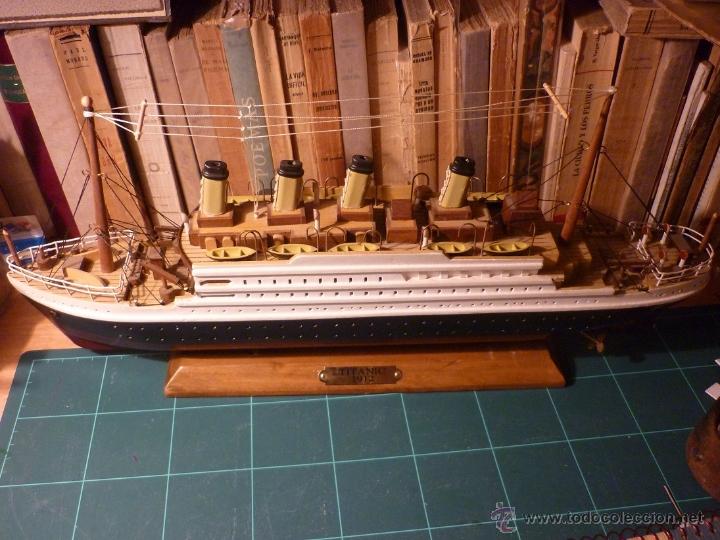 Maqueta de barco de madera: RMS Titanic 1912 - Amati - Calle De Las Maquetas