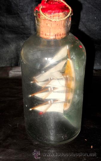 Maquetas: ANTIGUO BARCO EN BOTELLA - Foto 3
